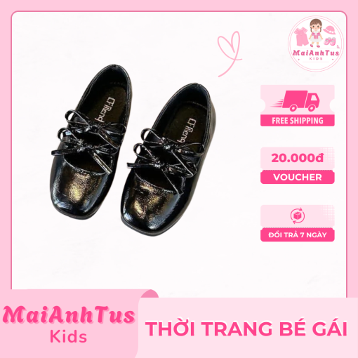 Giày búp bê cho bé gái - Giày búp bê hàng Quảng Châu cho bé gái - Thời trang bé gái MaiAnhTus Kids - Hình ảnh 2