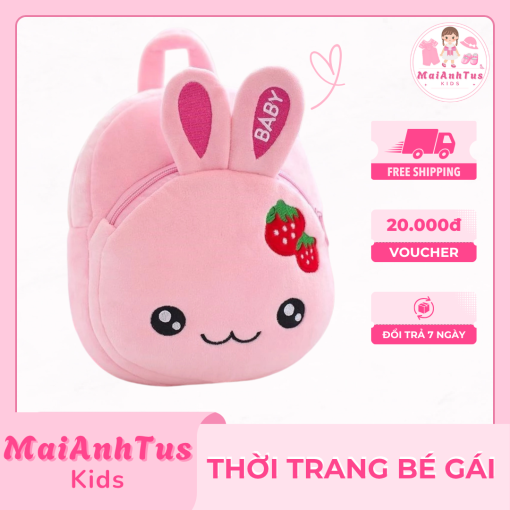 Balo hoạt hình đáng yêu cho bé gái - Balo trời trang đi học, đi chơi cho bé gái - Thời trang bé gái MaiAnhTus Kids - Hình ảnh 2