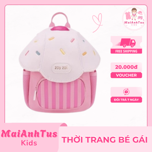 Balo hình cây nấm cho bé gái - Balo đi học cho bé gái - Thời trang bé gái MaiAnhTus Kids - Hình ảnh 3
