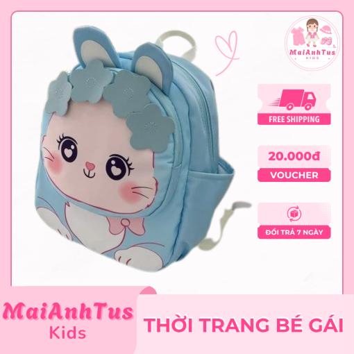 Balo hoạt hình dễ thương cho bé gái - Balo đi học cho bé gái - Thời trang bé gái MaiAnhTus Kids - Hình ảnh 5