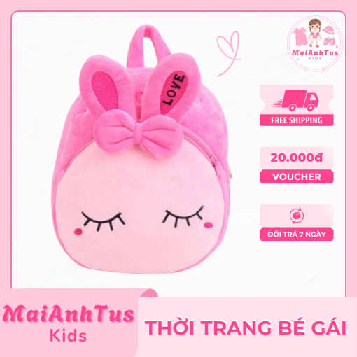 Balo hoạt hình đáng yêu cho bé gái - Balo trời trang đi học, đi chơi cho bé gái - Thời trang bé gái MaiAnhTus Kids - Hình ảnh 5
