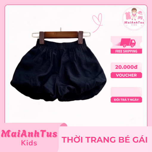 Quần đùi ống bí cho bé gái - Quần đùi dễ thương cho bé gái - Thời trang bé gái MaiAnhTus Kids - Hình ảnh 5