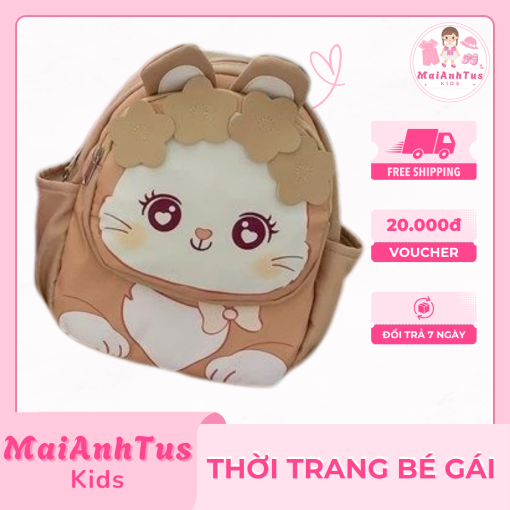 Balo hoạt hình dễ thương cho bé gái - Balo đi học cho bé gái - Thời trang bé gái MaiAnhTus Kids - Hình ảnh 6
