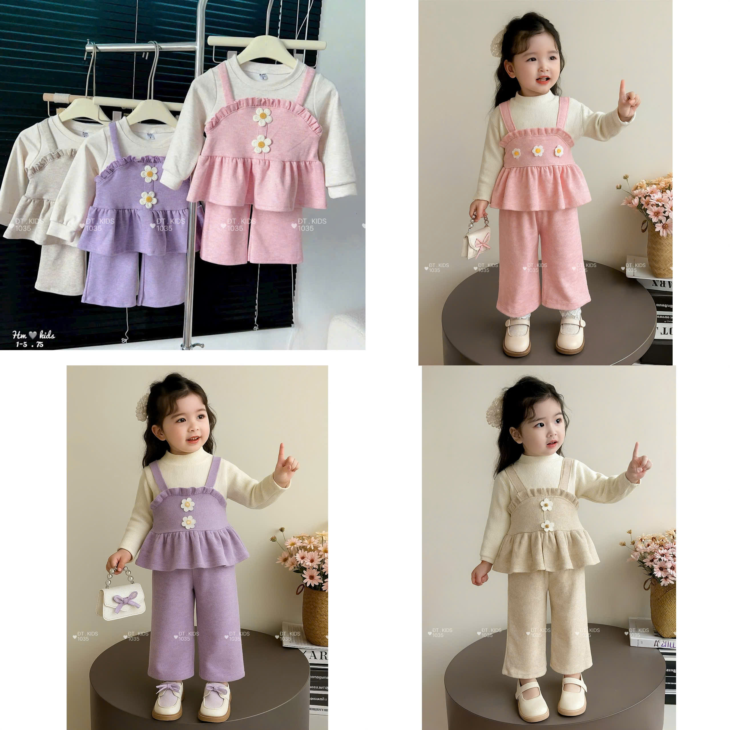 Set Quần Áo Bé Gái MAIANHTUS